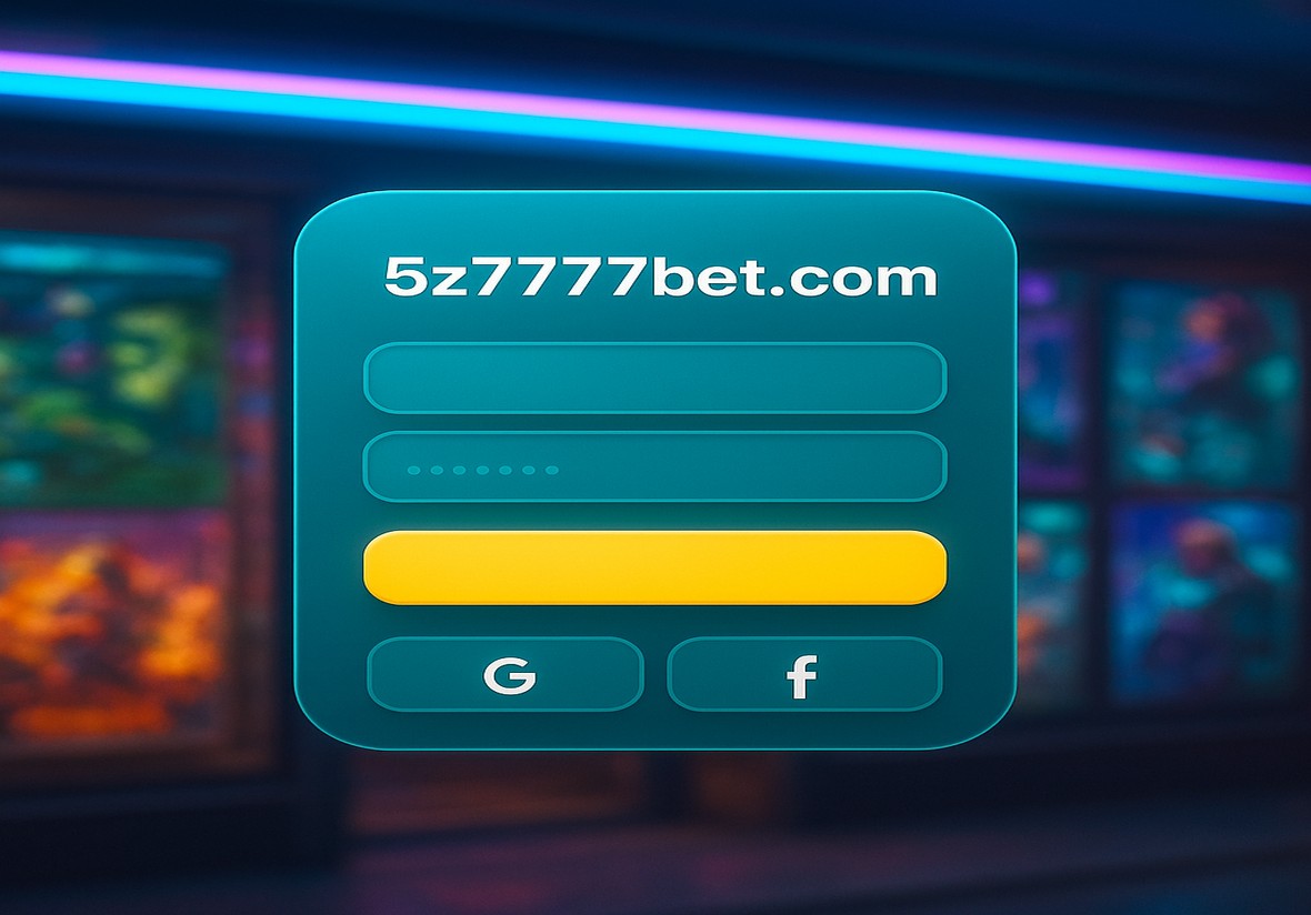 5Z7777BET লগইন পৃষ্ঠা